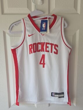 NWT Youth Nike Jalen Green Houston Rockets Association Jersey White M 10/12